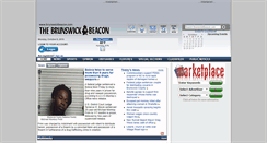 Desktop Screenshot of brunswickbeacon.com